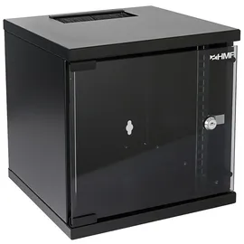 HMF 63406-02 Serverschrank 10 Zoll, Rack Schwarz