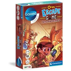 Clementoni Escape Game - Die Pyramide des Pharao, Kartenspiel, Bildend, 8 Jahr(e
