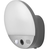 LEDVANCE SMART+ WiFi Round Camera 4058075564480 AC35456 LED-Außenwandleuchte mit Überwachungskamer