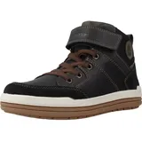 GEOX Jungen J Charz Boy B Abx A Sneakers, Black Military 29