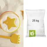 Quarzsand als Spielsand, 0,1/1mm, 25 kg im Sack
