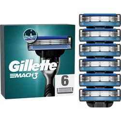 Gillette, Rasierklingen, Mach3 (6 x)