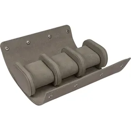 Windrose Uhrenetui Tempora für 3 Uhren Ø max. 50 mm Beige