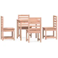 vidaXL Garten-Essgruppe 5-tlg. Braun