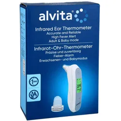 Alvita Infrarot-ohr-thermometer 1 St