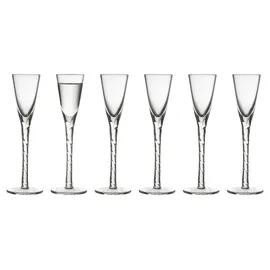 Lyngby Glas Paris Schnappsglas, Likörglas, 2,5 cl, 6 Stck., Klar