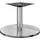 GGM Möbel Nizza Lounge Tischgestell Ø 50 cm Edelstahl Weiß
