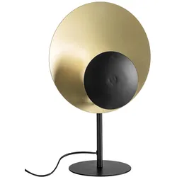 Tischleuchte Design aus Metall, Schwarz