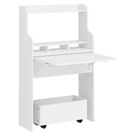 SoBuy Schreibtisch FWT105-II-W Weiß