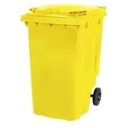 Saro 2 Rad Müllgroßbehälter 240 Liter -gelb-Modell MGB240