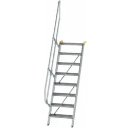 MUNK Aluminium-Treppe Stufen 60° 8 Stufen