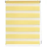 Lichtblick Duo Rollo / Doppelrollo Klemmfix 70 x 150 cm gelb