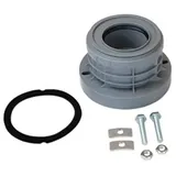 AIRFIT Flansch-Adapter DN 110/75 Lochabstand 125-143mm PP/VA