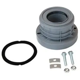 AIRFIT Flansch-Adapter DN 110/75 Lochabstand 125-143mm PP/VA