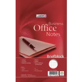 Landré Briefblock A5 kariert Weiß