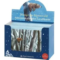 Gerstenberg Verlag Winter im Bärenwald Adventskalender-Grußkarten 20 Ex.