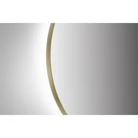 Talos LED Badspiegel Rund Verona Shine in matt Ø50 cm - Spiegel mit Hand Wave Sensor Funktion - feuchtraumgeeignet durch Aluminiumrahmen