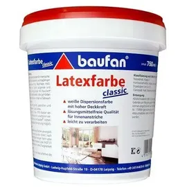 Baufan Latex Weiß Classic 750 ml