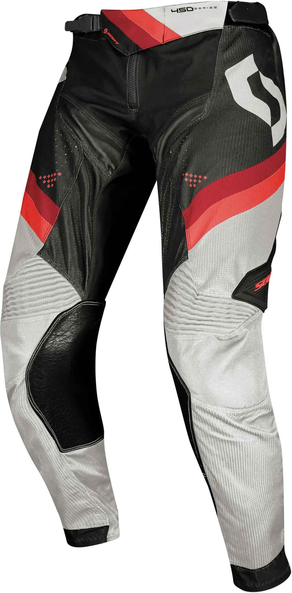 Scott 450 Podium, Textilhose - Schwarz/Rot - 30