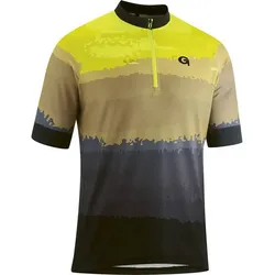 GONSO Herren Fahrradtrikot kurz Stenar, safety yellow, S