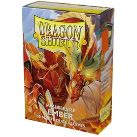 Arcane Tinmen Dragon Shield - 60 Japanese size Dual Matte Sleeves Farbe: Fury