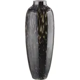 Gilde Vase Afrika Glas braun Höhe 61,5 cm Durchmesser 23 cm Dekoration Wohnaccessoire Geschenk Wohnzimmer