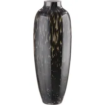 Gilde Vase Afrika Glas braun Höhe 61,5 cm Durchmesser 23 cm Dekoration Wohnaccessoire Geschenk Wohnzimmer