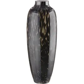 Gilde Vase Afrika Glas braun Höhe 61,5 cm Durchmesser 23 cm Dekoration Wohnaccessoire Geschenk Wohnzimmer