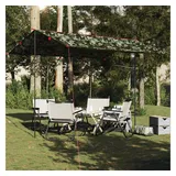 vidaXL Tarp 3,66 x 3,06 m Grau/Grün
