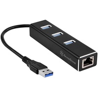 Silverstone EP04 - Hub - 3 x USB 3.1