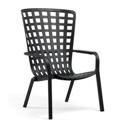NARDI - Folio verstellbarer Outdoor-Sessel, anthrazit