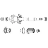 ZIPP Feder-und Sperrklinken-kit Für Zr1-naben 6 Einheiten - One Size
