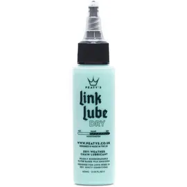 Peaty's LinkLube Dry Kettenschmiermittel 60 ml - Wachsbasiert, für trockene Wetterbedingungen, blau