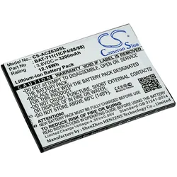 Powery Akku für Acer Liquid Z630S