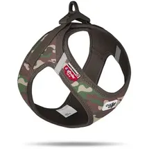 Curli Clasp AirMesh Geschirr camo Hundegeschirr Größe 3XS