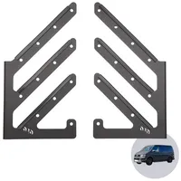 040 Parts universeller Kiteboard Halter kompatibel mit Molle board für VW T5 T6 T6.1 oder andere