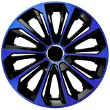 NRM Radzierblende EXTRA Strong schwarz/blau 14 Zoll 4er Set