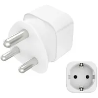 Hama Reiseadapter Typ M Weiß