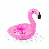 Aufblasbarer Getränkehalter für Pool & Party – Schwimmender Becherhalter aus PVC – Pool Zubehör für Sommer, Geburtstag & Gartenparty – Erhältlich in 3 Designs (Flamingo)
