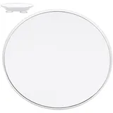 Cabilock Vergrößerungsspiegel mit Saugnapf Runder Kosmetischer Badspiegel Langlebiger Schminkspiegel für Präzises Make up Leicht und Bruchsicher für Badezimmer und Unterwegs