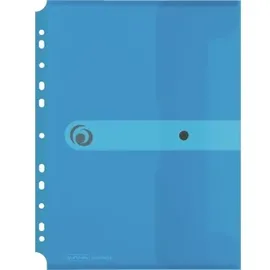 Herlitz Dokumententasche »easy orga« to go Mappe 11292943 Aktenordner Polypropylen PP transparent blau