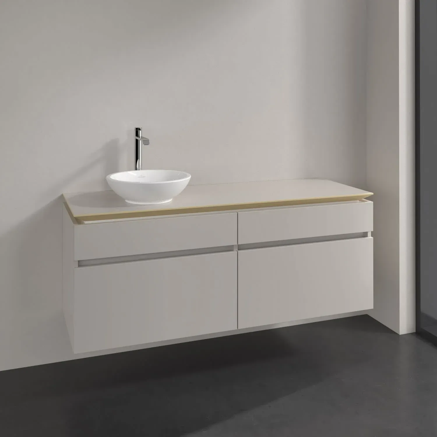 Villeroy & Boch Legato Waschtischunterschrank 140 cm mit 4 Auszügen