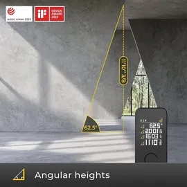 HOTO PRO Laser-Entfernungsmesser Bluetooth 50m