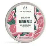 The Body Shop British Rose Körperbutter Creme 200 ml