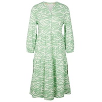 TOM TAILOR Denim A-Linien-Kleid grün