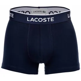 Lacoste Boxershorts 3er Pack Blau / Rot L
