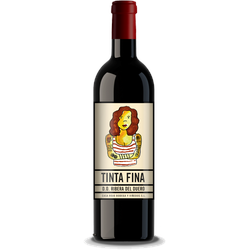 Tinta Fina, Ribera del Duero Crianza, Casa Rojo 2019