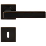 Karcher Design Drückergarnitur Seattle ER46Q Antik Bronzeoptik Türklinke, Buntbart