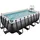 EXIT TOYS Black Leather Pool 400 x 200 x 122 cm inkl. Filterpumpe