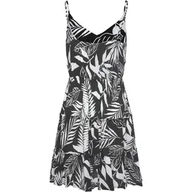 LASCANA Strandkleid Schwarz/Weiß 34